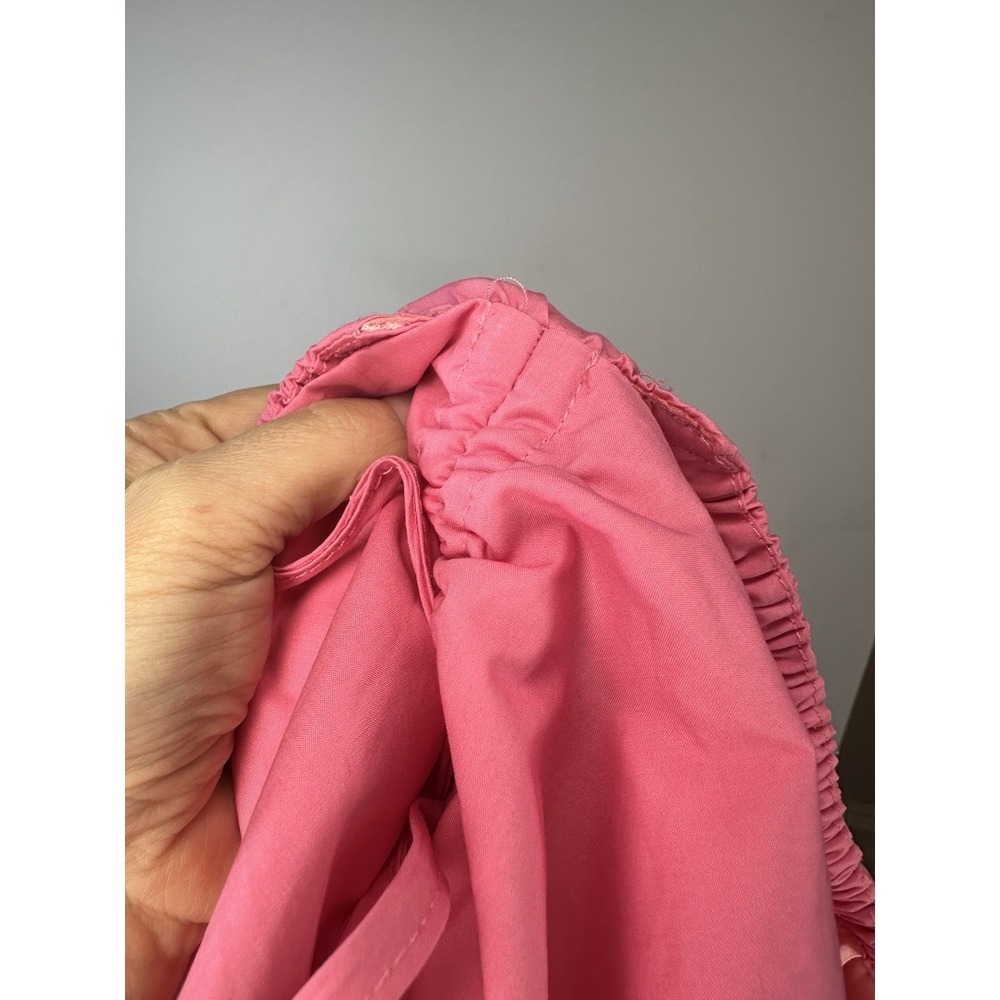 NWT MSRP $395 NICHOLAS Baylee Maxi Dress SZ 0 XS PINK RESORT 100% Cotton Summer - Picture 4 of 14